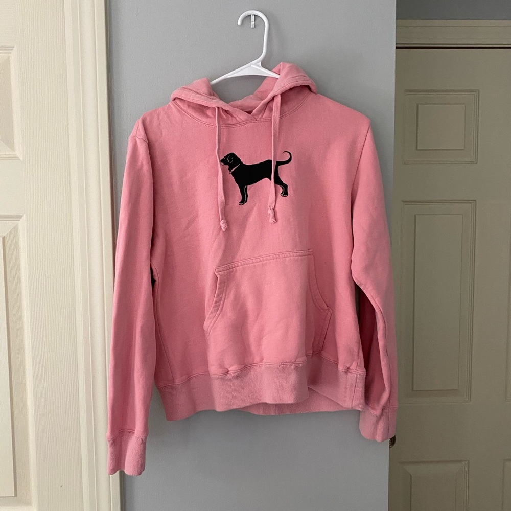 The Black Dog Pink Hoodie